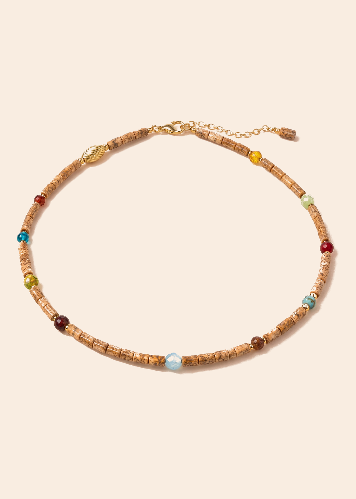 Landscape Jasper Choker — off-white background hero