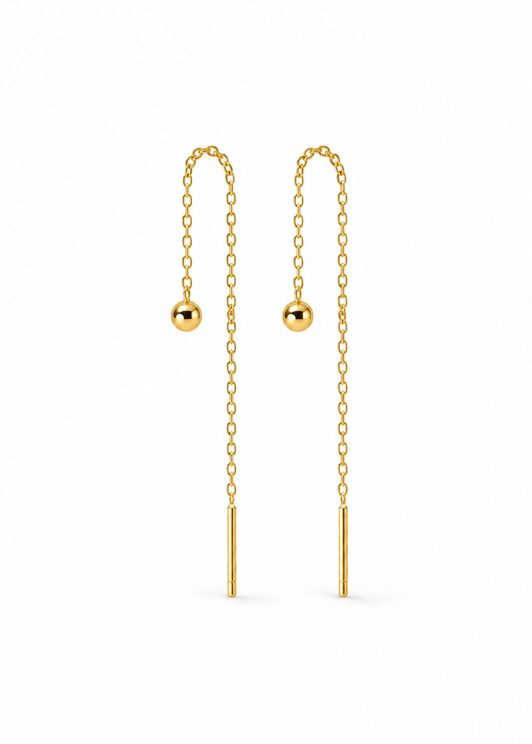 Ball Threader with Double Piercing Chain — white background hero