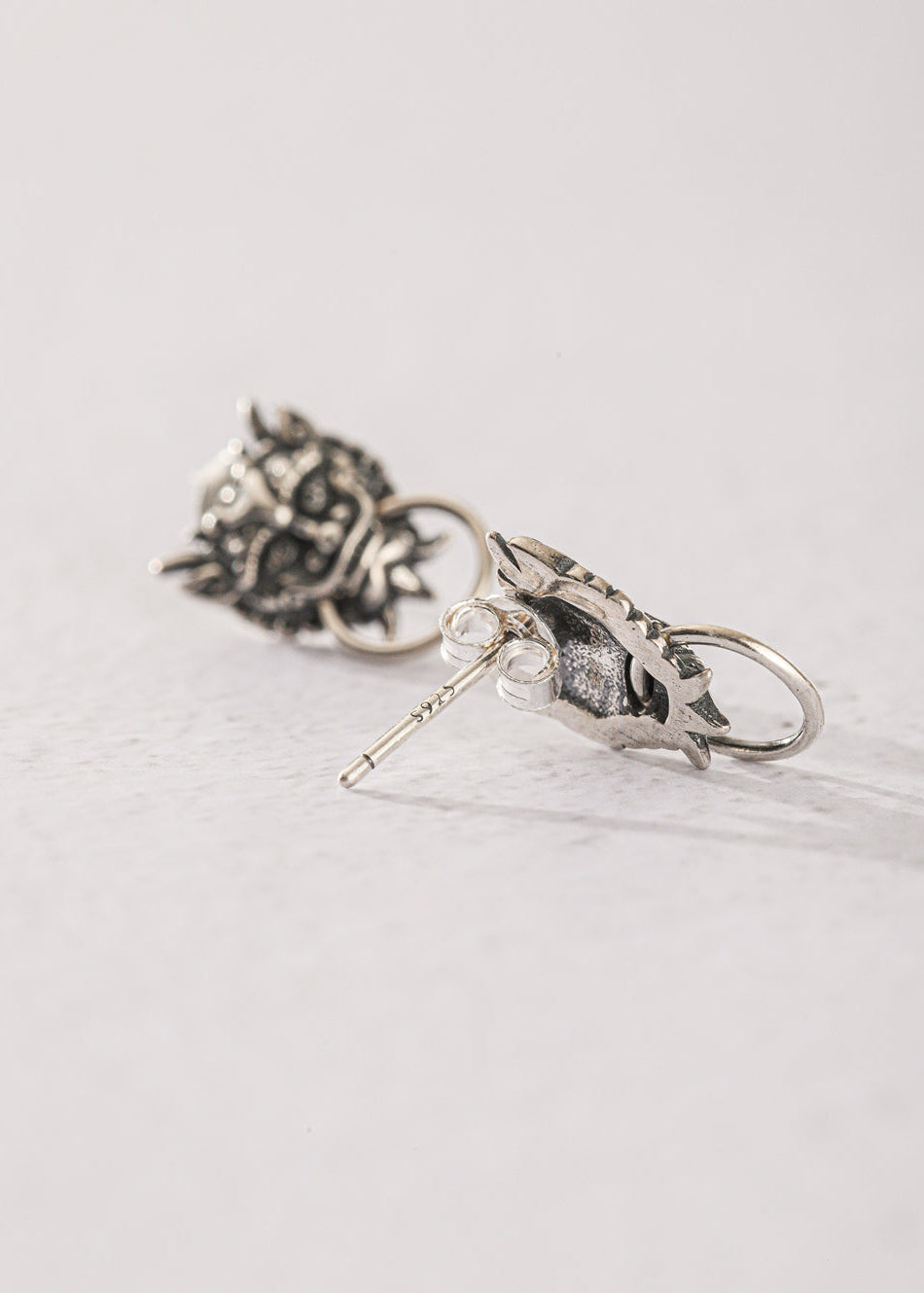 Chinese Dragon ear stud